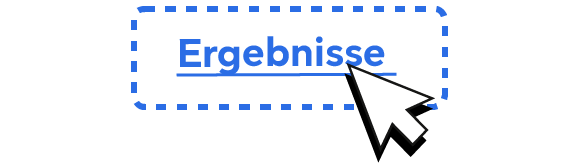 Ein Link mit dem Text „Ergebnisse“