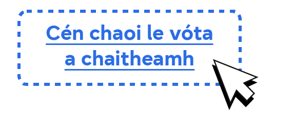 Nasc leis an téacs ‘Cén chaoi le vóta a chaitheamh’